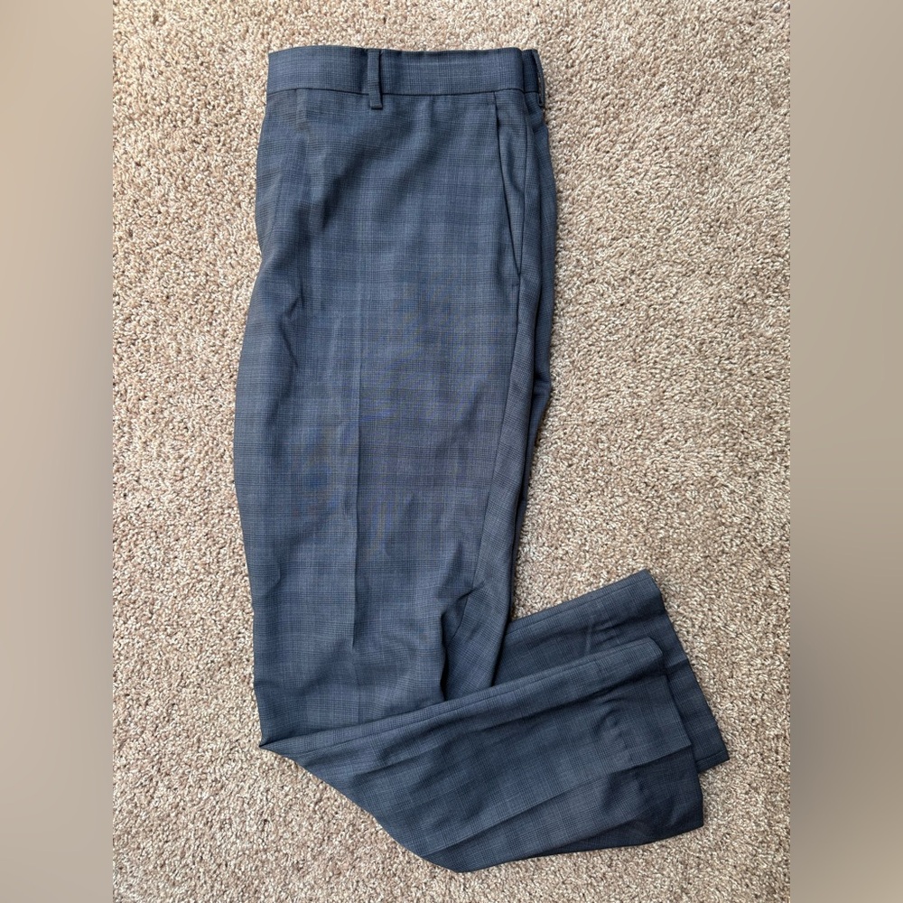 Hugo Boss Dark Blue-Grey Trousers